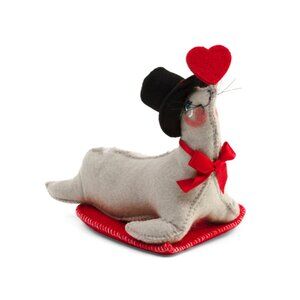 ANNALEE Multi 5in Sealed With A Kiss Plush Decoration